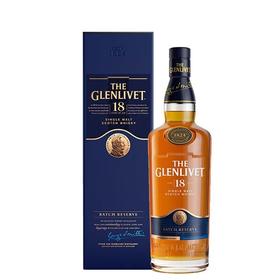 【有税版】格兰威特18年苏格兰单一麦芽威士忌 700ml