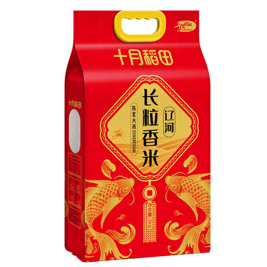 【鼎】十月稻田 东北大米 辽河长粒香5kg 商品图2