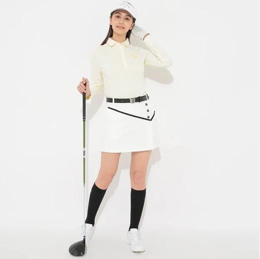 日本官网callaway竖条纹 速干 防晒 吸汗 女款竖条纹长袖秋款T恤 商品图0