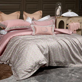 多喜爱 全棉新绒棉印花四件套洛姿