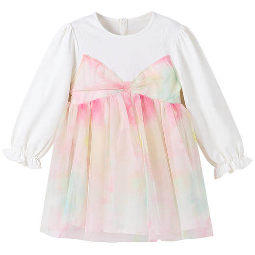 女童长袖连衣裙春季新款安奈儿童装实体店同款XG513512 商品图5