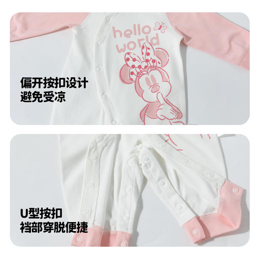 迪士尼女童2025春季四季卡通侧开连体衣ZD1EL002 商品图5