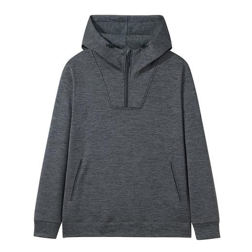 拓路者卫衣男春秋季连帽拉链衫运动休闲外套男士跑步健身上衣 商品图4