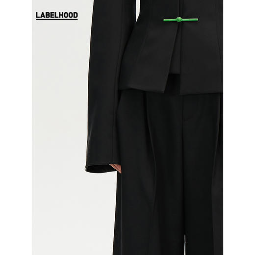 【SAMUEL GUI YANG×LABELHOOD】蕾虎合作新修身阔腿长裤 商品图3