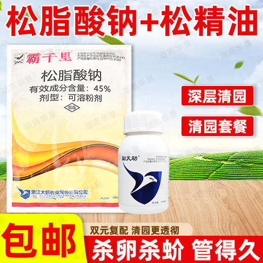 45%松脂酸钠勤天助松精油套餐果园清园剂大鹏清园灵清园宝介壳虫 商品图4