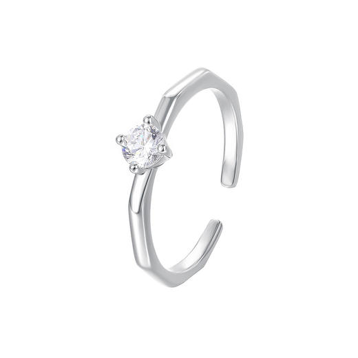 【预备新娘】S925银四爪锆石戒指【YXS-K2031】 商品图4