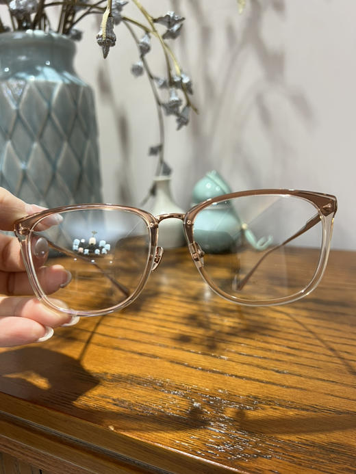 110-1 渠道夯货 linda 超轻钛合金 带鼻托的镜框镜架 时尚墨镜 商品图11