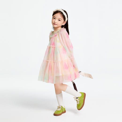 女童长袖连衣裙春季新款安奈儿童装实体店同款XG513517 商品图6
