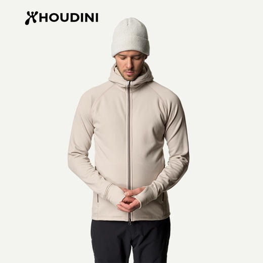 HOUDINI胡丁尼 Power Houdi 魔术大师 男款抓绒带帽外套225984/830063 商品图6
