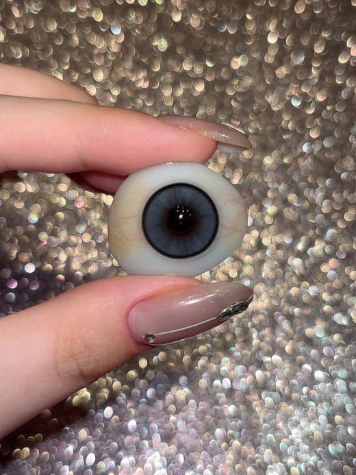 serltyca  doll感灰 半年抛 两片 14.5mm 参考着色13.8mm 基弧8.5 含水40% 新锐国货 商品图3