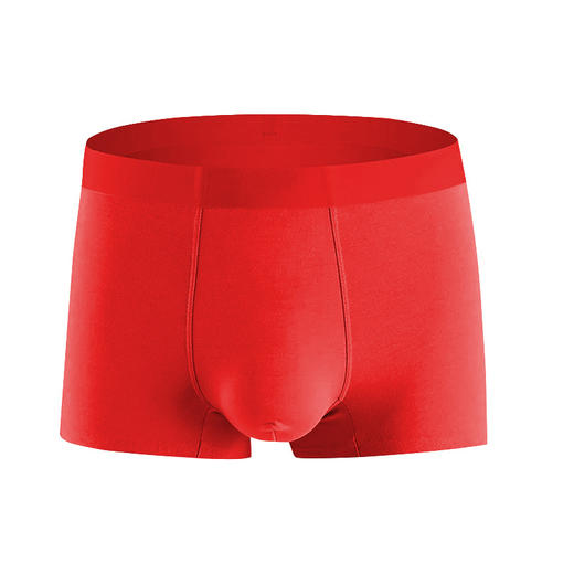 限时特惠100元/3件 男装升级版透气无痕抗菌健康男士四角内裤 商品图4