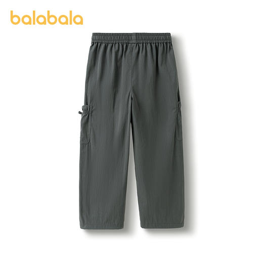 巴拉巴拉童装儿童女童长裤2025款春装宽松舒适直筒裤 商品图2