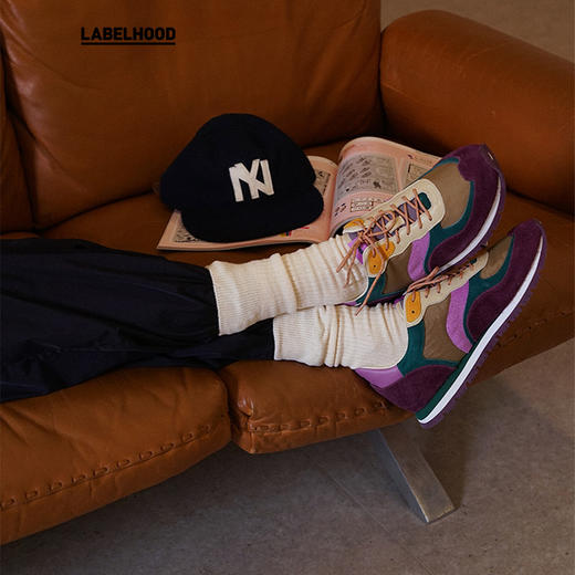 【PANE】蕾虎新款故途系列休闲系带拼色低帮运动鞋单鞋女新品 商品图1