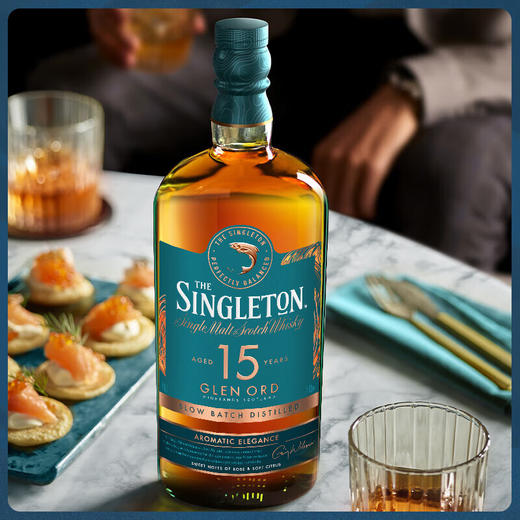 【有税版】苏格登15年苏格兰单一麦芽威士忌 700ml高地 商品图1