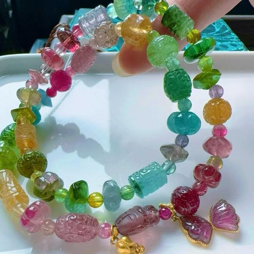 8mm多圈彩虹多宝碧玺@ 商品图0