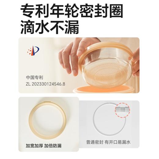 皇宠宝宝婴儿注水保温辅食碗吃米粉专用恒温碗儿童餐具 商品图3