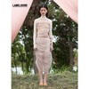 【UN MORCEAU×LABELHOOD】蕾虎镂空印花高领插肩上衣女 商品缩略图1