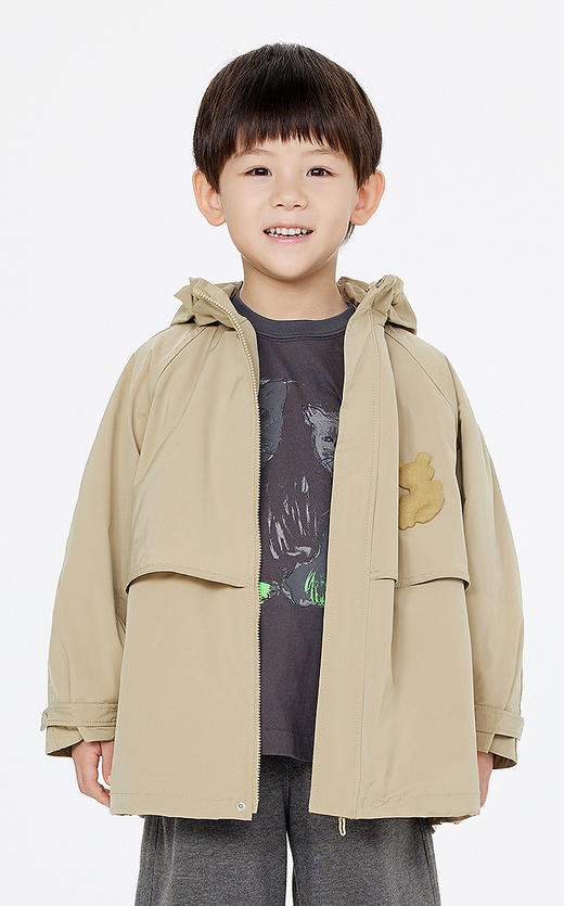 jnby  25年春款  中长款风衣  1P1921700 商品图8