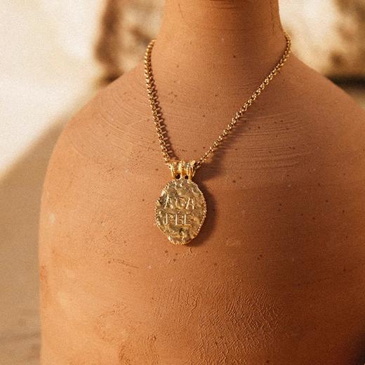 在途4周到｜Agapee-DENARIA-奖章 项链［法国设计师］ 商品图4