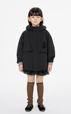 jnby  25年春款  中长款风衣  1P1921700