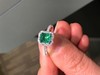 1.07ct刻面祖母绿戒指 商品缩略图1