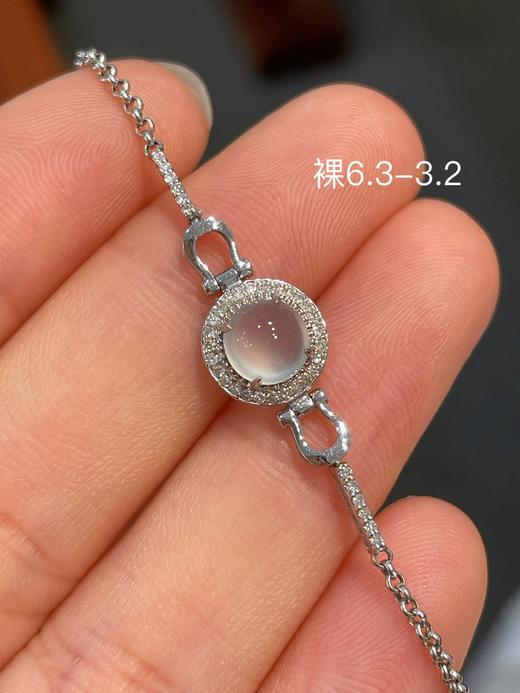 蛋面翡翠手链 商品图0