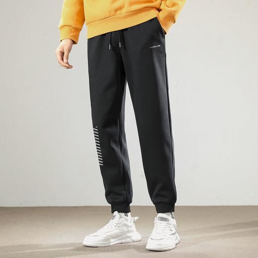 拓路者反光印花休闲长裤秋冬新品时尚百搭加绒加厚户外运动卫裤 商品图7