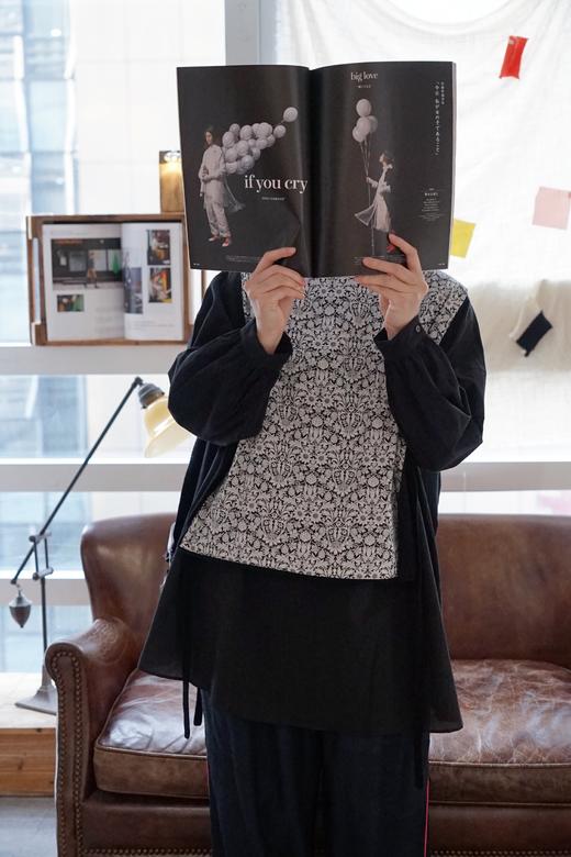 Gauze x Liberty 2ways马甲 商品图0