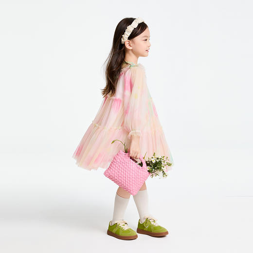 女童长袖连衣裙春季新款安奈儿童装实体店同款XG513517 商品图5
