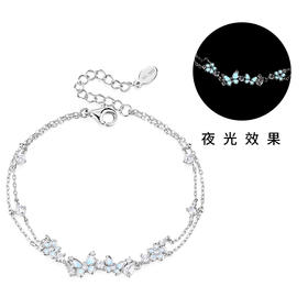 【夜光 希望之翼】卡蒂罗/KADER 闪闪蝶舞 蝶恋花 夜光蝴蝶双链 在逃公主温柔少女心森系转运上岸清冷感