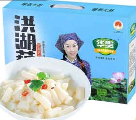 【严选】华贵酸辣味洪湖藕带礼盒400g*4袋  （厂家直发）