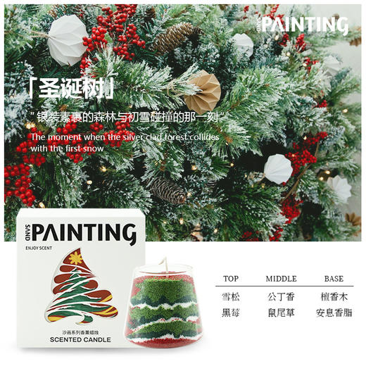【沙画系列香薰蜡烛】新年沙画香薰蜡烛礼盒DIY手工香氛生日伴手礼情人节送礼物。ry 商品图7