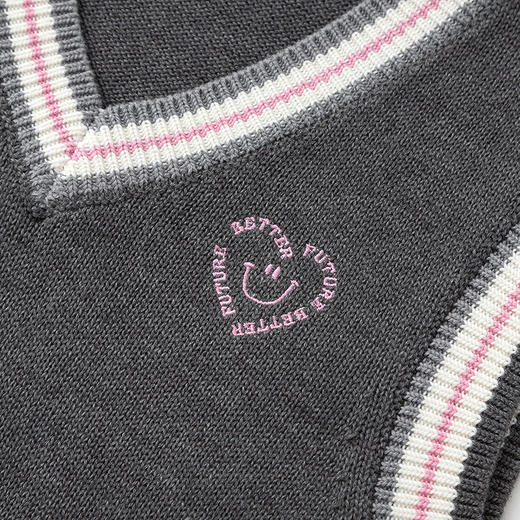 巴拉巴拉儿童马甲女童背心2025新款春装大童针织内搭 商品图3