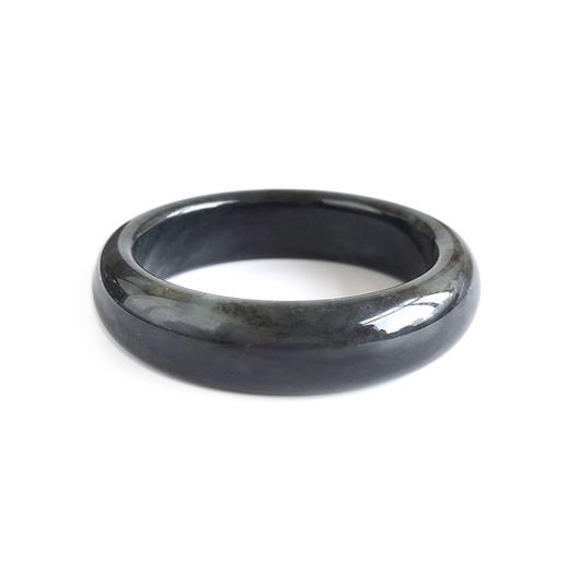 【天然正品】天然精品无纹裂油润度佳58号青花和田玉手镯031224NJM07 现售价：880(特价) 商品图0