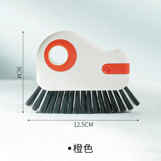 【秒杀】【鲸鱼造型缝隙刷！清得干净还长得好看】二合一洗窗户缝隙清洁神器家用打扫卫生工具擦窗户槽沟凹槽死角刷。ry 商品图5