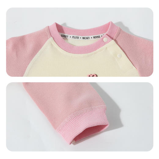 迪士尼宝宝2025春季女童肩开连体衣ZD1EL003 商品图4