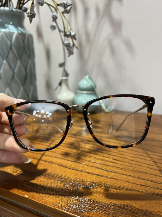 110-1 渠道夯货 linda 超轻钛合金 带鼻托的镜框镜架 时尚墨镜 商品图12