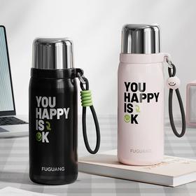 富光锐迪保温杯控温水杯降温杯盖两用大容量男女生高颜值抗菌内胆