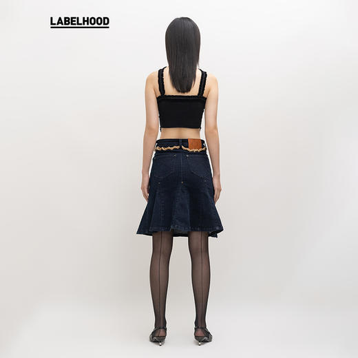 【NODRESS×LABELHOOD】蕾虎联名款丝绒蝴蝶结吊带背心 商品图4