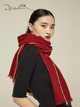 新年红色系围巾！