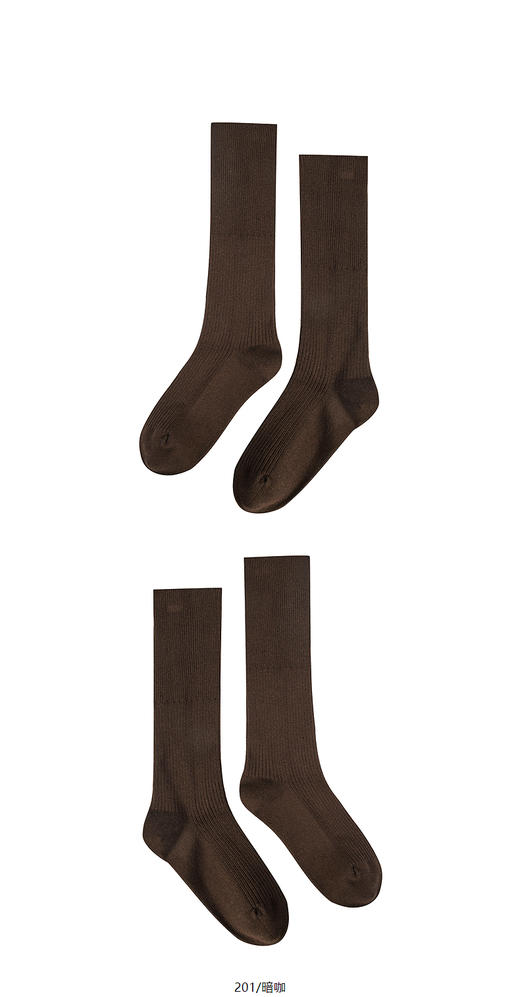Jnby  25年春款  中筒袜  6P1N13250 商品图12