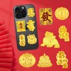 【金箔手机贴！聚财纳福！】华丽创意，招财进宝；金箔手机贴，如意祥云。暴富公主请发财，日进斗金。多款可选，匠心工艺。开运平安贴符礼品，十二生肖招财进宝，来运来财陪你共度岁月静好！送礼自用两相宜 商品缩略图2