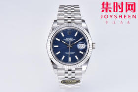 C厂劳力士日志型41mm 蓝色格子盘 3235机 五珠链 904L钢 男士腕表