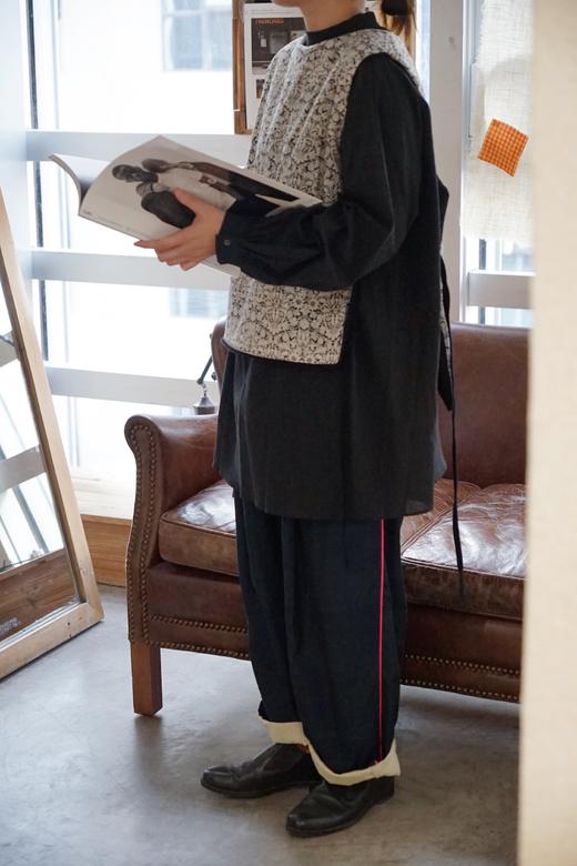 Gauze x Liberty 2ways马甲 商品图1