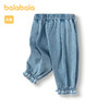 巴拉巴拉童装宝宝裤子女童婴儿牛仔裤休闲裤花边裤脚甜美时髦可爱 商品缩略图2