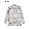 【HIDEMI×LABELHOOD】蕾虎联名印花丝巾衬衫上衣女 商品缩略图4