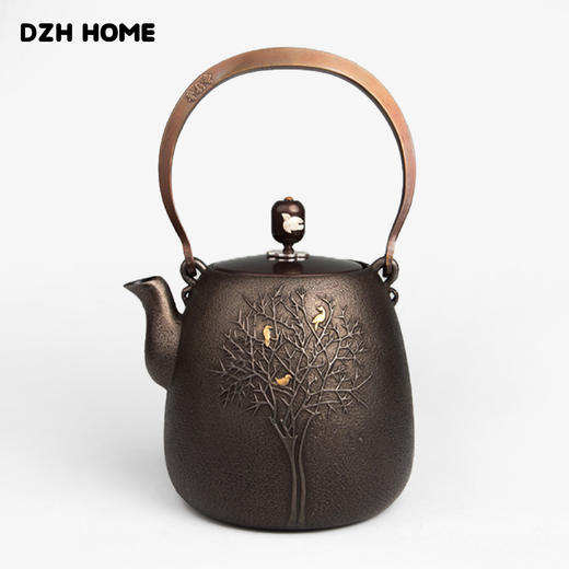 晋韵堂 铸铁壶，吉祥树 商品图0