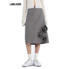 【Serrer×LABELHOOD】蕾虎联名款时尚玫瑰装饰中长半裙 商品缩略图0