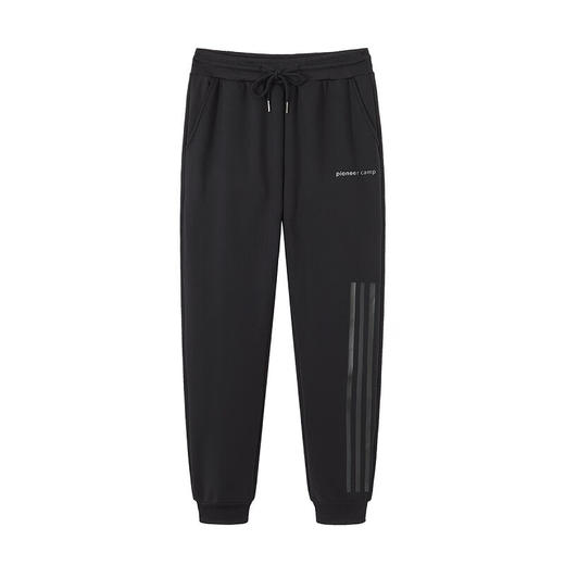 	 拓路者秋冬季抗皱休闲裤男加绒加厚针织长裤宽松直筒束脚裤春季学生裤子 商品图7