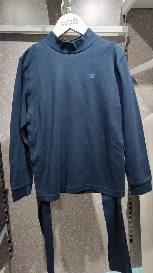 【棉氨小高领】(断码清仓，不退换）SCHIESSER德国舒雅男童保暖套装37/16131W 商品图0